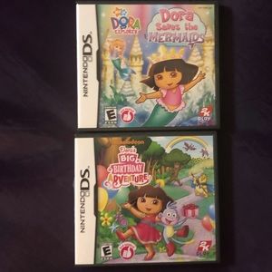 2 Dora Nintendo DS Games
